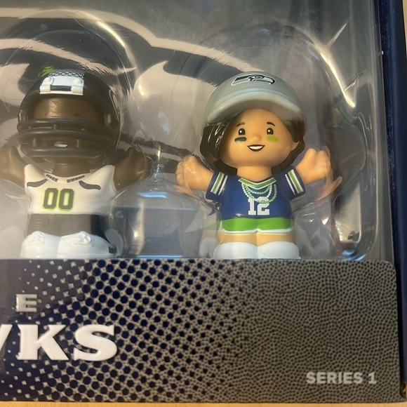 💚Seattle Seahawks💙 Little People Collectors Set - Picture 2 of 7